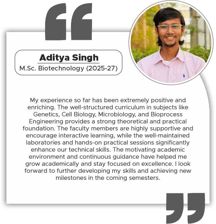 Alumnus shares how Dr. B. Lal Institute of Biotechnology helped him secure a microbiologist job before graduation.