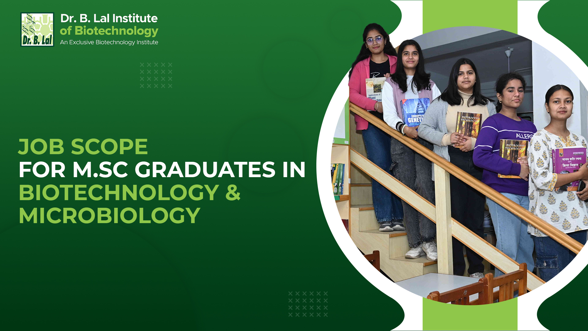Job Scope for M.Sc in Biotechnology & Microbiology Graduates