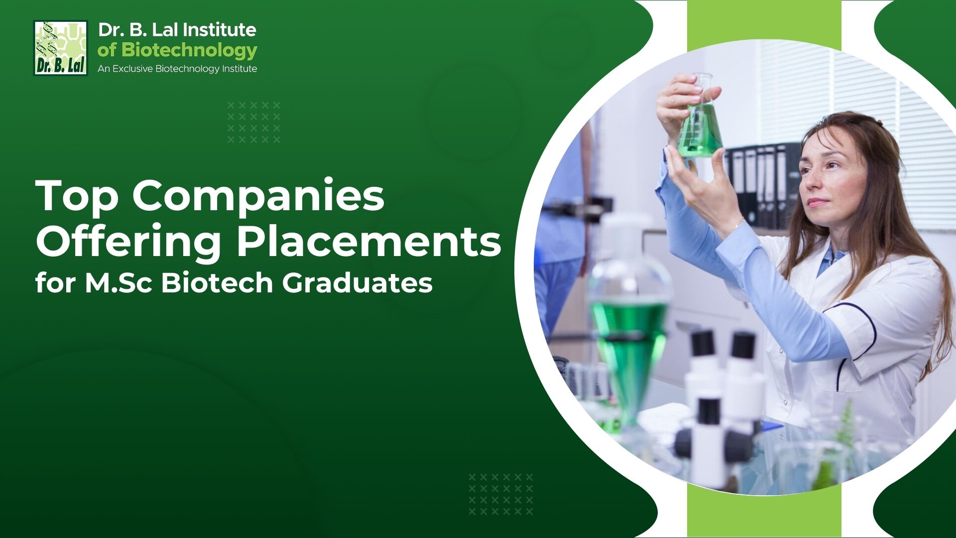 Top Companies Offering Placements for M.Sc Biotech Graduates