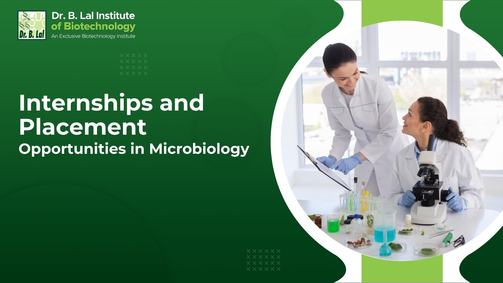 Internships and Placement Opportunities in Microbiology