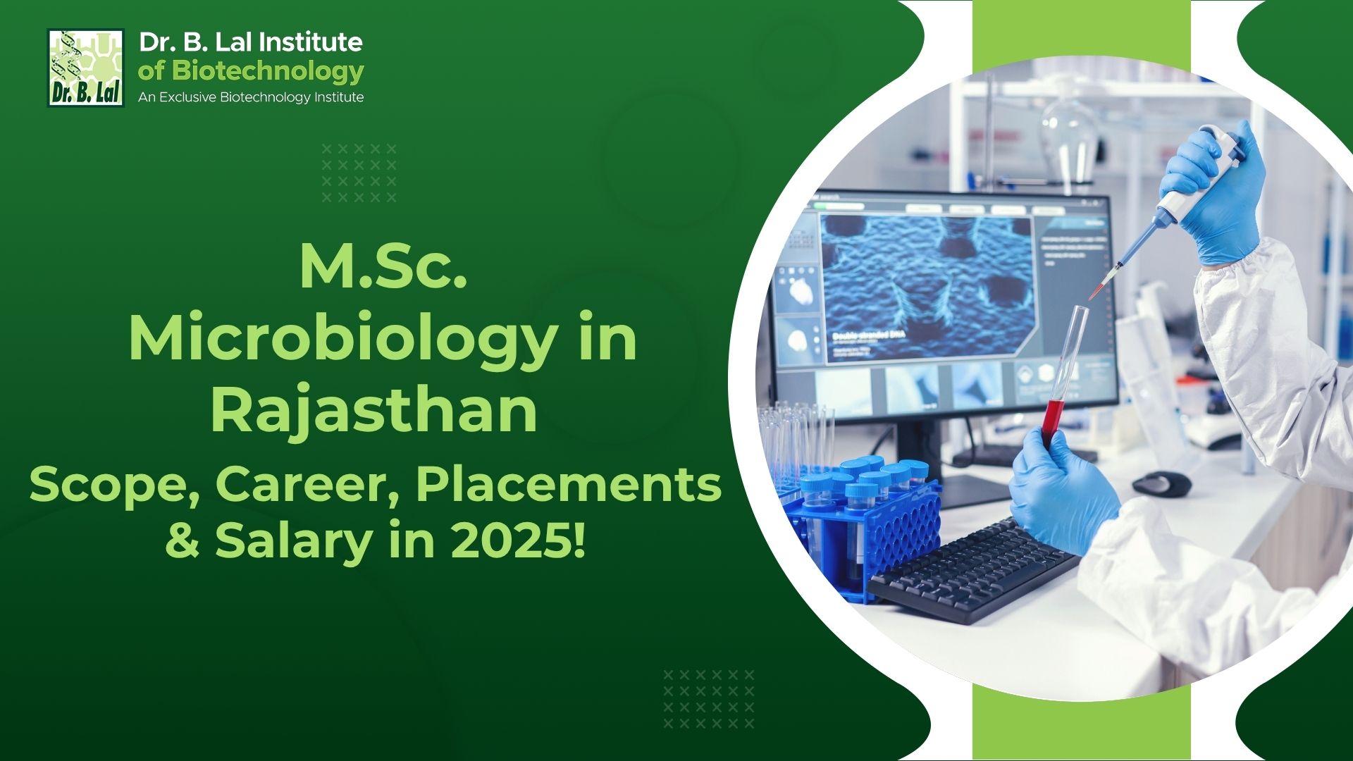 M.Sc. Microbiology in Rajasthan: Scope, Career, Placements & Salary in 2025