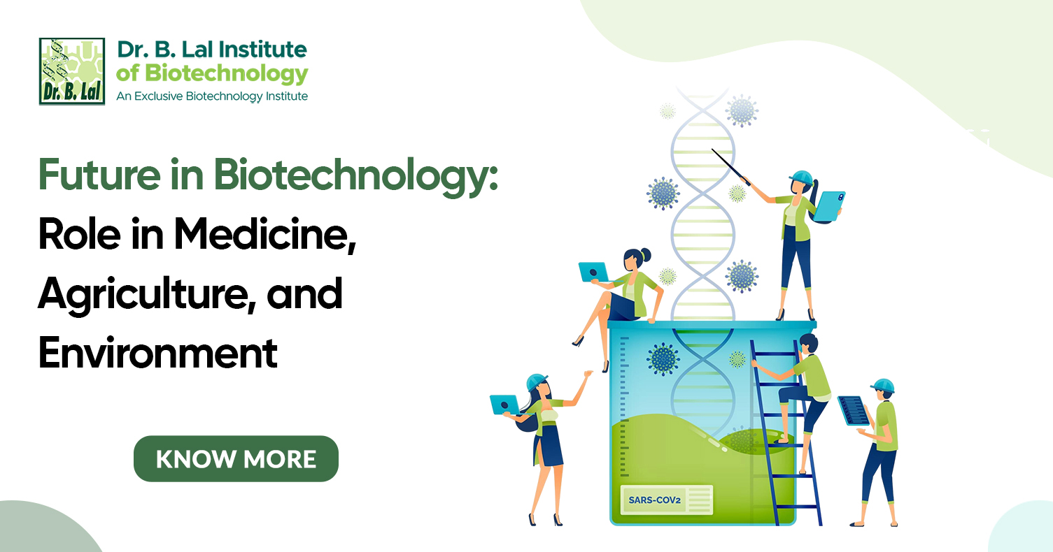 Future in Biotechnology: Role in Medicine, Agriculture, and Environment