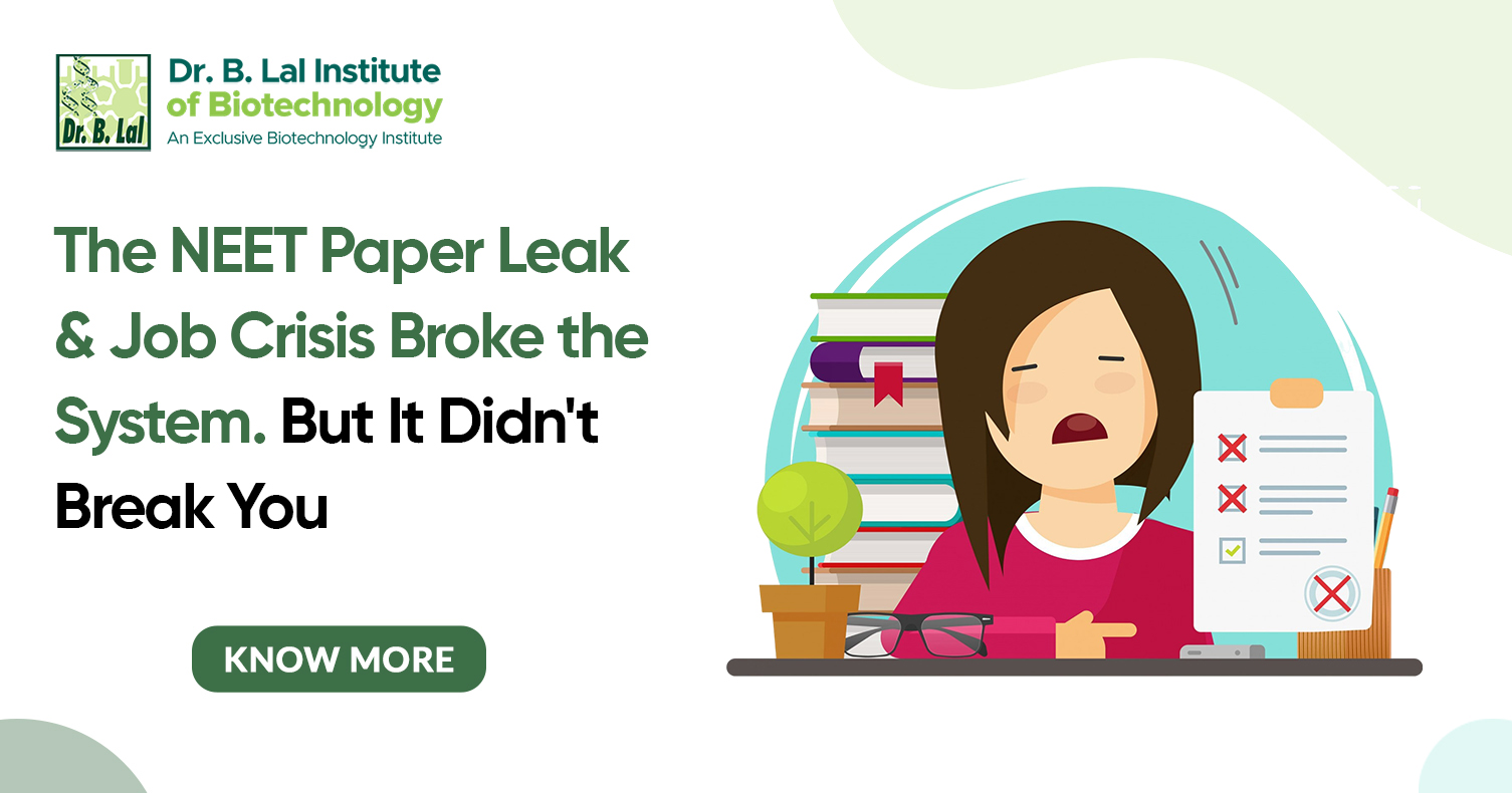 The NEET Paper Leak & Job Crisis Broke the System. But It Didn't Break You.