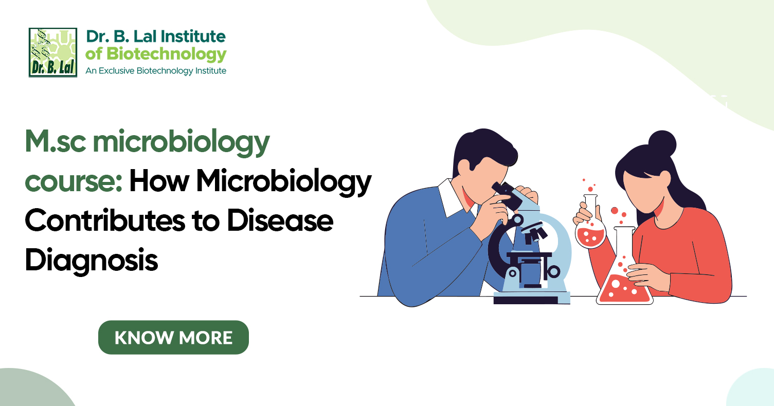 M.Sc Microbiology Course: How Microbiology Contributes to Disease Diagnosis