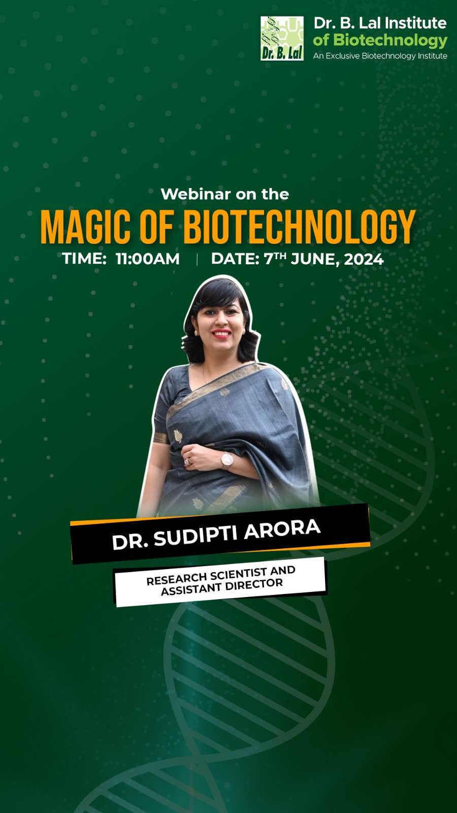 Webinar on Magic of Biotechnology