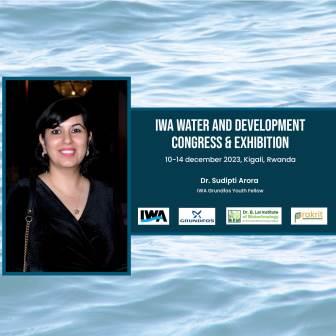 Dr. Sudipti Arora participation in IWA Water and Development Congress and Exhibition.