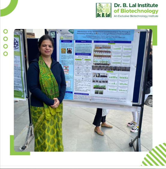 Dr. Parul Chowdhury, Assistant Professor, won 2nd Prize for her poster at the International Conference on Multidisciplinary Life Sciences in Jaipur!