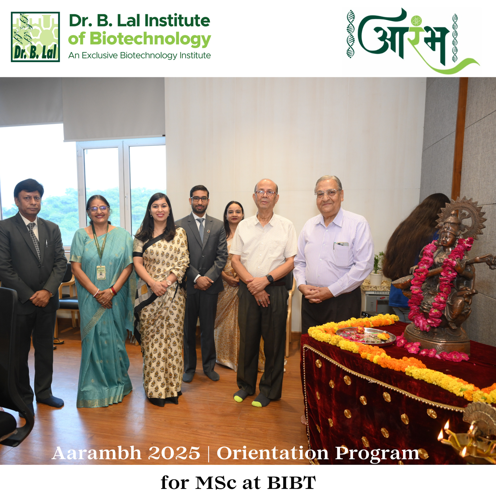 We celebrated the Orientation Day for our MSc students with Dr. VM Katoch, former DG, ICMR, as the chief guest.