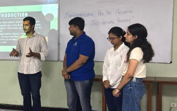 Our MSc students showcased their creativity at Udbhav: The Origin – an interdisciplinary ideathon series designed to spark innovation.