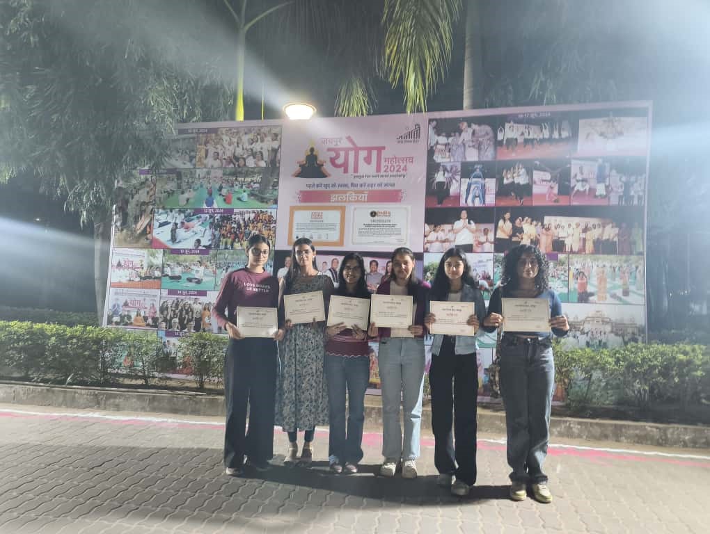 We’re excited to celebrate the remarkable achievements of our students who shone on not just one, but two prestigious stages. They triumphed at MNIT Jaipur and were also honoured by Dr Soumya Gurjar, Mayor, Nagar Nigam Jaipur.