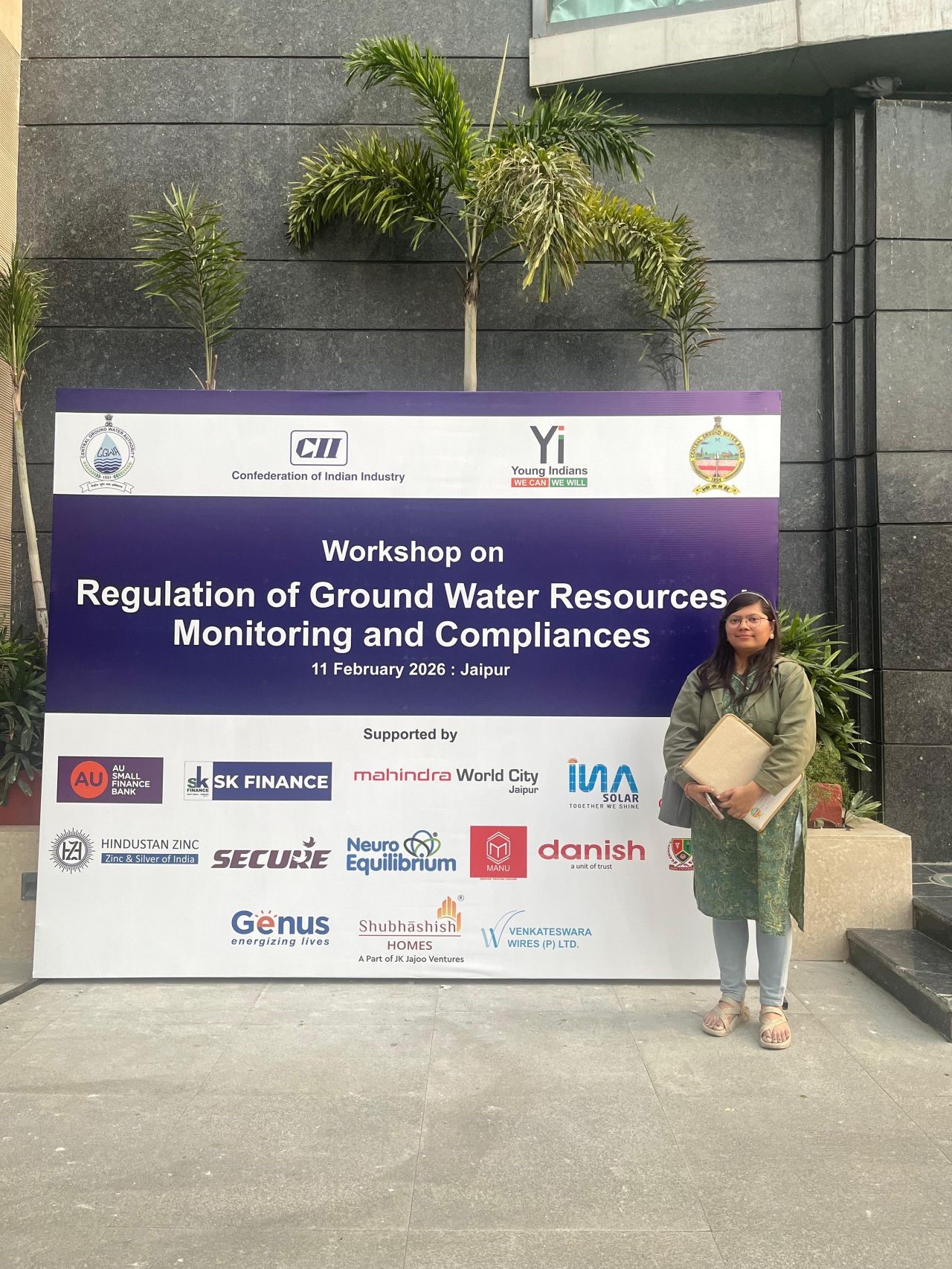 ​​BIBT marked a prominent presence at the Workshop on Ground Water Regulation organised by the Ministry of Jal Shakti, Department of Water Resources, RD & GR, Govt. of India, in collaboration with CII. We were ably represented by Amanpreet Kaur and Rishita Parihar, who engaged in insightful discussions and knowledge exchange with key stakeholders.