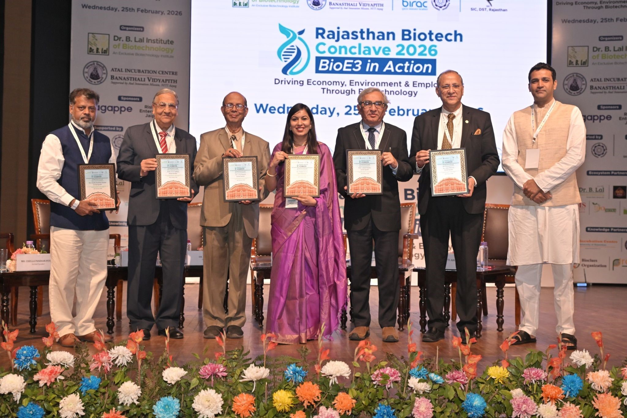Right after the grand inaugural ceremony, we moved into a power-packed first panel discussion on: “From Policy to Prosperity: Rajasthan’s Roadmap in India’s Bio-Innovation Decade”. The session brought together some of the country's most eminent minds.