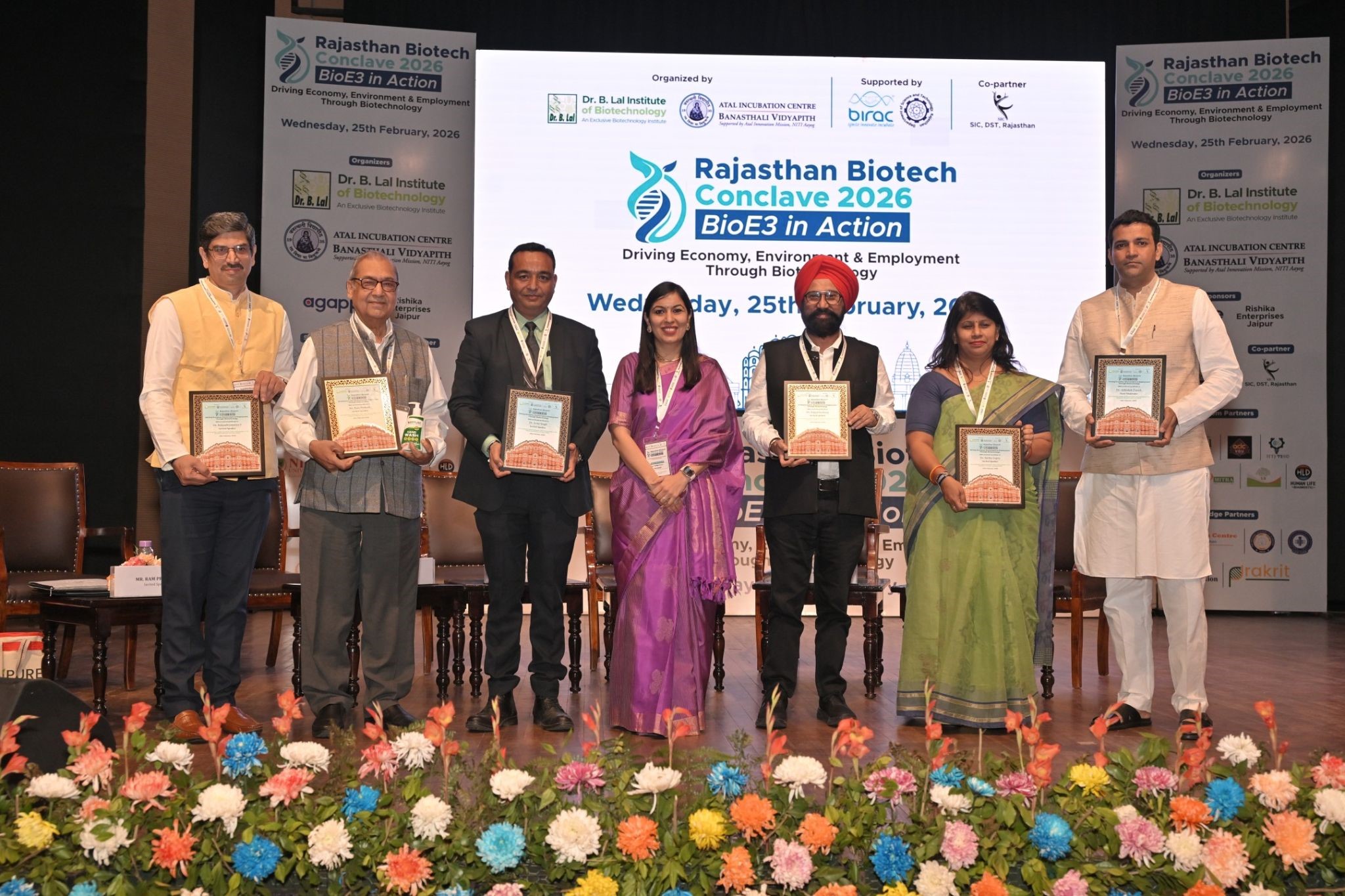 The second panel discussion on “Science for Society: Making Biotechnology Accessible, Inclusive & Impactful” highlighted how Rajasthan possesses the academic strength, policy support, and a fast-growing startup ecosystem to lead India’s bio-innovation decade.
