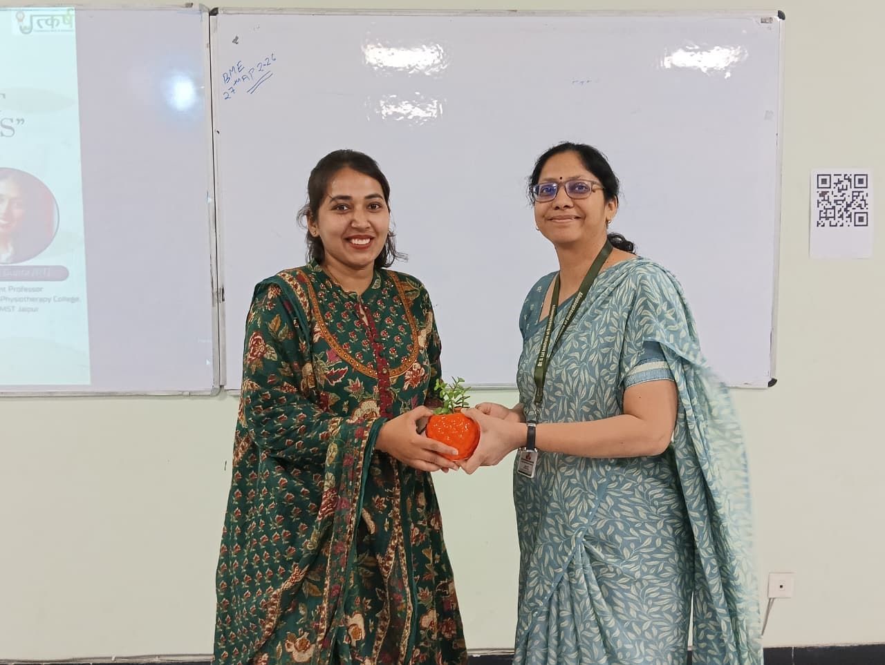 Utkarsh – The Entrepreneurship Cell, in collaboration with the Bio Innovation & Incubation Centre (BIIC) is delighted to share the successful conclusion of an insightful session on “Protecting IPR and IP Management for Start-ups,” on the occasion of World IP Day. We were honoured to have Dr. Vidhi Gupta (PT), Assistant Professor & Head, IP Cell at Mahatma Gandhi Physiotherapy College, as our esteemed speaker.