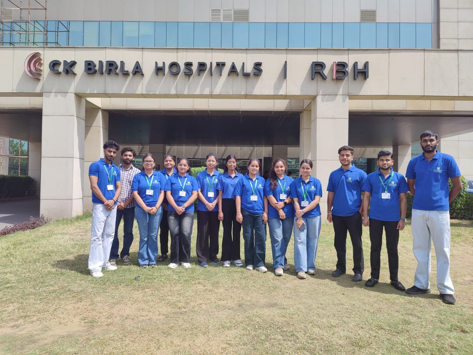 We are delighted to share the successful conduct of an industrial visit for MSc students to CK Birla Hospital, Jaipur. The visit provided valuable exposure to the Diagnostic Lab and Blood Bank, where students gained insights into the complete workflow—from sample collection and processing to report generation. Experiences like these bridge the gap between theory and real-world practice.