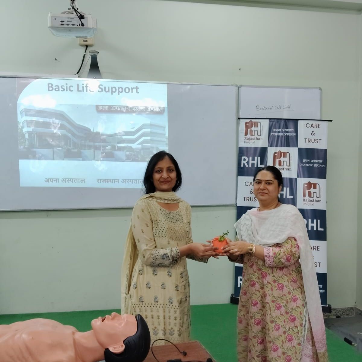 We are happy to share that a CPR Workshop was successfully conducted in collaboration with Yi Jaipur, led by the dedicated doctors and medical staff from Rajasthan Hospital. The session offered hands-on training in CPR techniques and essential life-saving skills, equipping participants with the confidence to respond effectively in emergency situations.