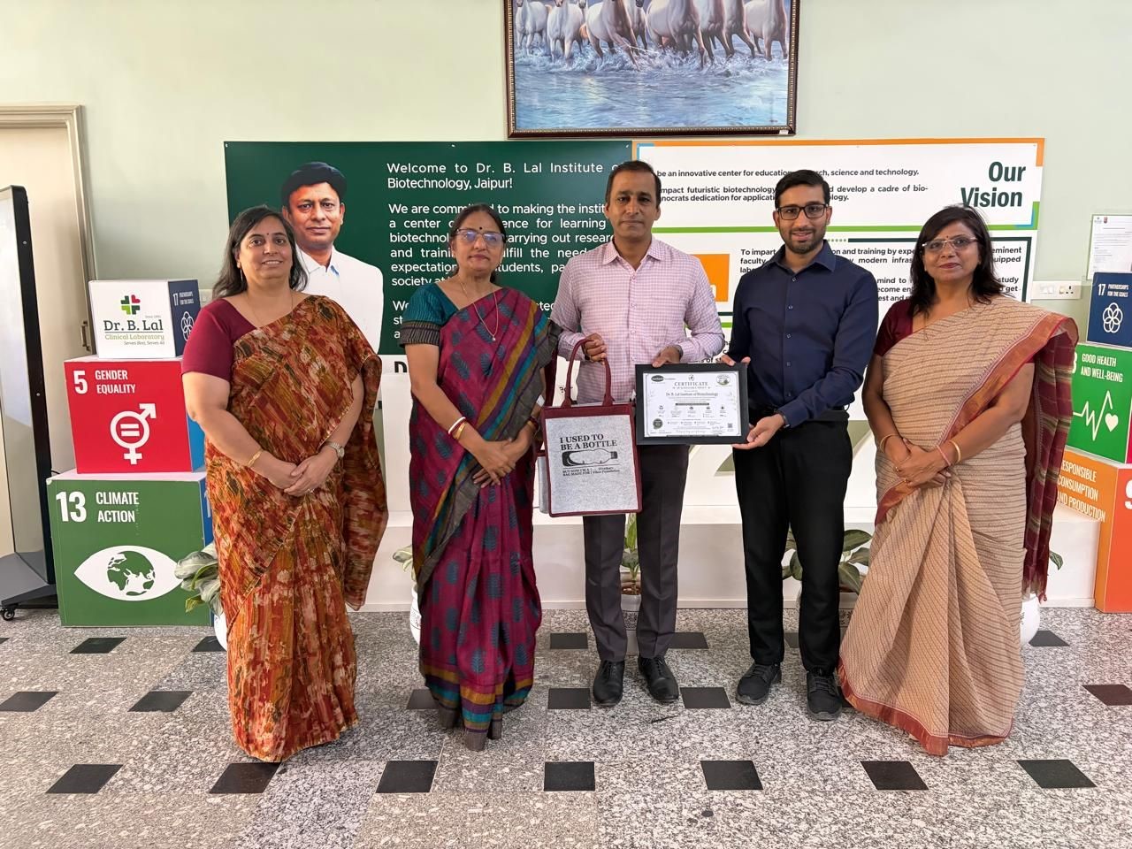 We are honoured to receive the Certificate of Sustainable Impact for actively contributing to environmental sustainability and circular economy practices. Through our initiative of procuring eco-friendly recycled bags, we are supporting the mission of “NetZero” and creating a measurable impact.