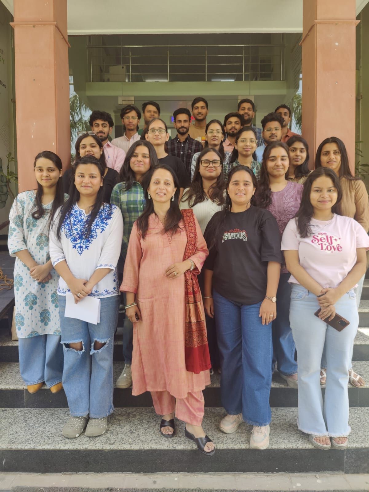 Wrapping up the 10th episode of the Campus2Corporate Series with an insightful session on Interview Skills by Ms. Meeta Mathur for our MSc Biotechnology & Microbiology students.