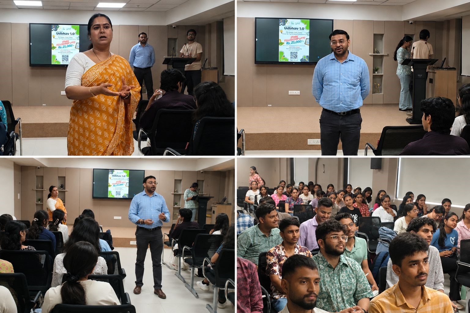 As part of our Orientation Programme 2026, first-year students were introduced to the Entrepreneurship Cell (E-Cell) and the Bio Innovation & Incubation Centre (BIIC) at Dr B. Lal Institute of Biotechnology, offering them a glimpse into the vibrant innovation ecosystem that thrives on our campus.