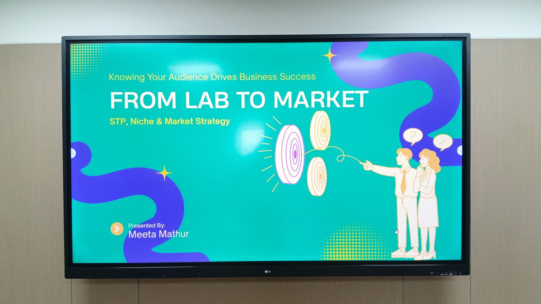 We were honoured to welcome Ms. Meeta Mathur for an engaging and insightful learning experience with our students, featuring two highly interactive sessions focused on innovation, market research, and translating ideas into impact.