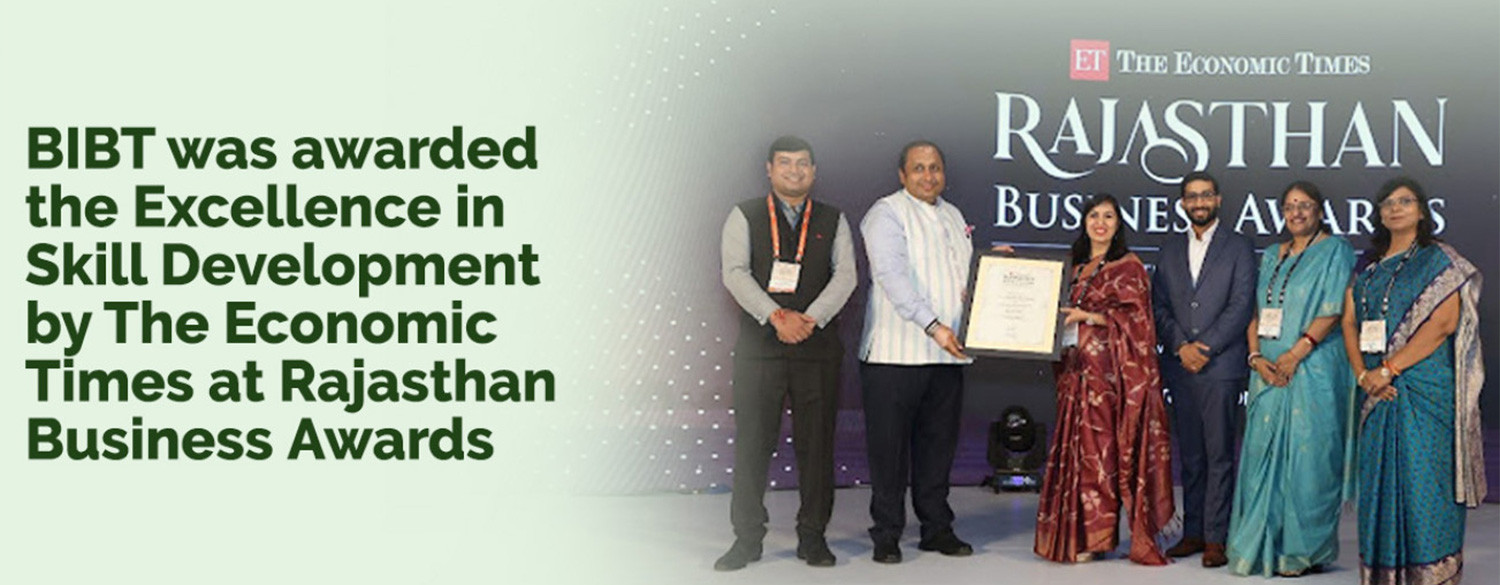 BIBT was awarded in skill development